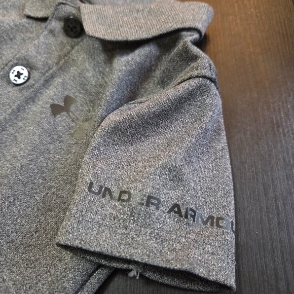 Baby Under Armour Polo Bodysuit Dark Gray 3/6 Months NWOT - Picture 4 of 7